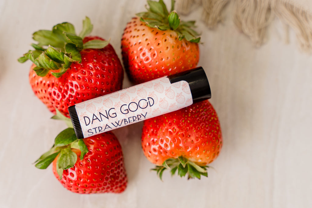 Dang Good Strawberry Lip Balm