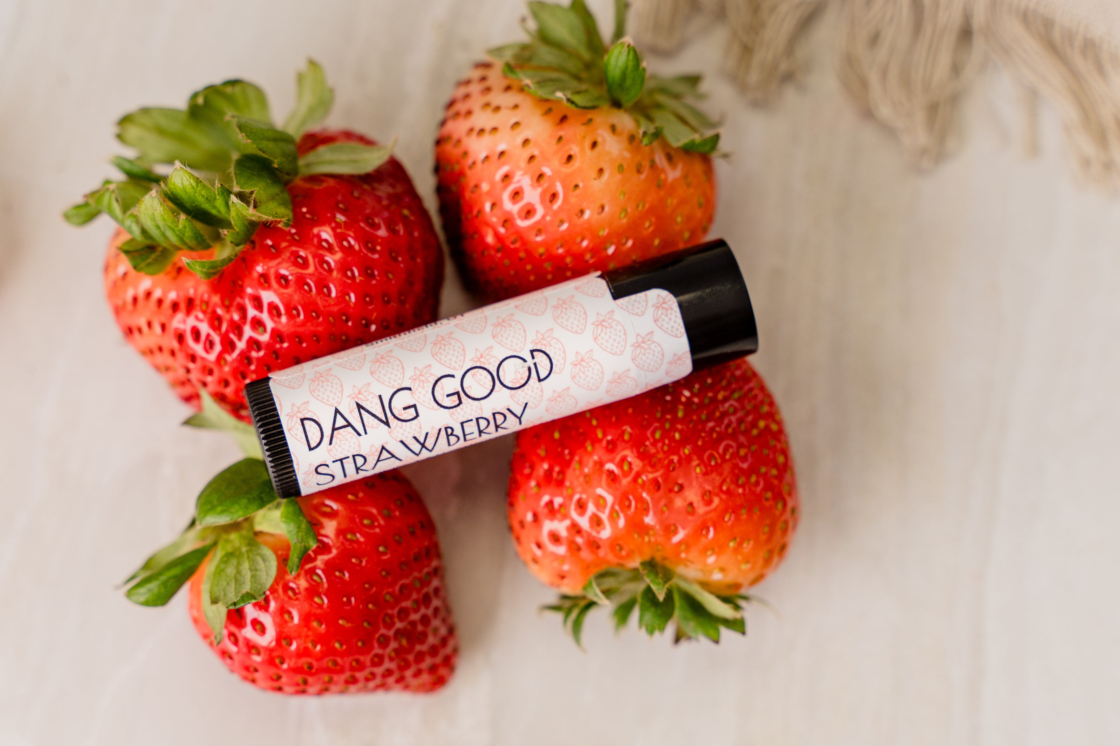 Dang Good Strawberry Lip Balm