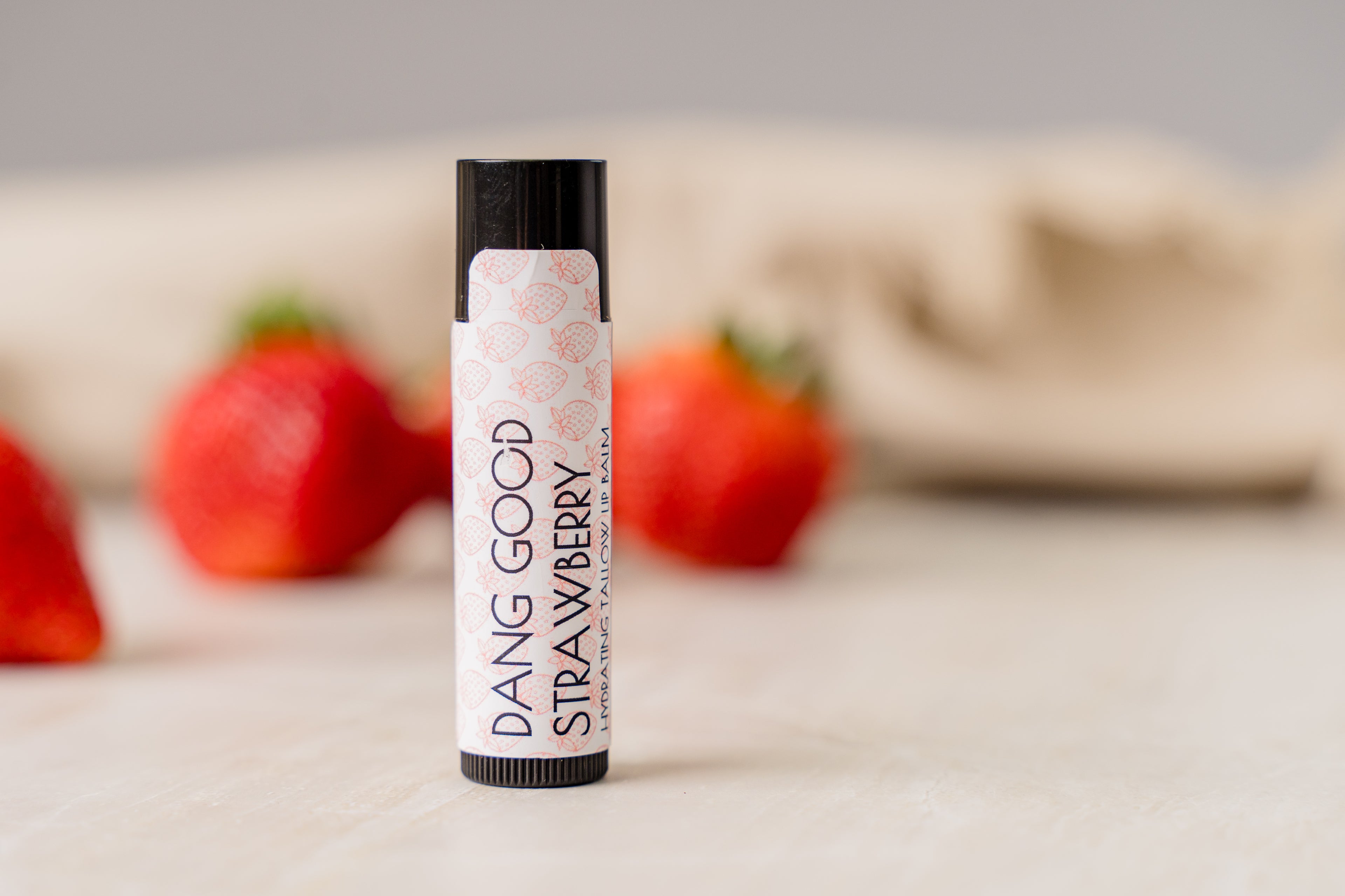 Dang Good Strawberry Lip Balm