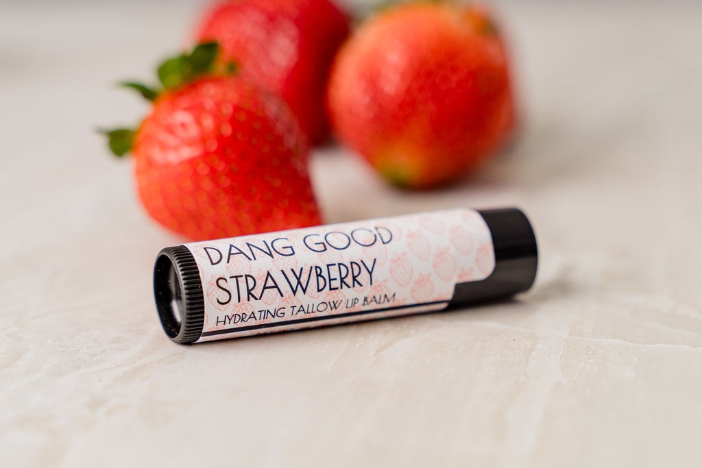 Dang Good Strawberry Lip Balm
